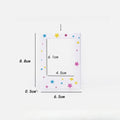 New Magnetic Picture Frames for Refrigerator 3 Inch Fridge Color Photo Frame Magnets Album Valentine's Day Gift Anniversary